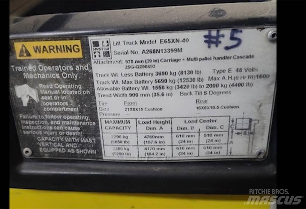 Hyster E65XN-40 建設機械 -　その他
