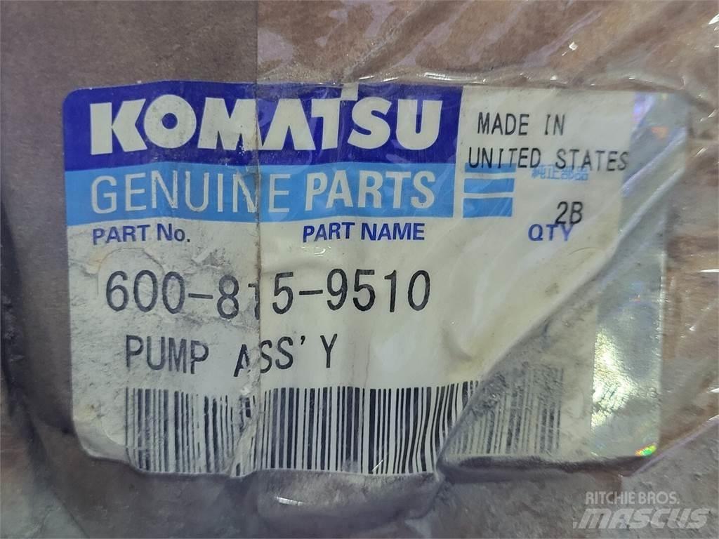 Komatsu 600-815-9510 ウォーターポンプ