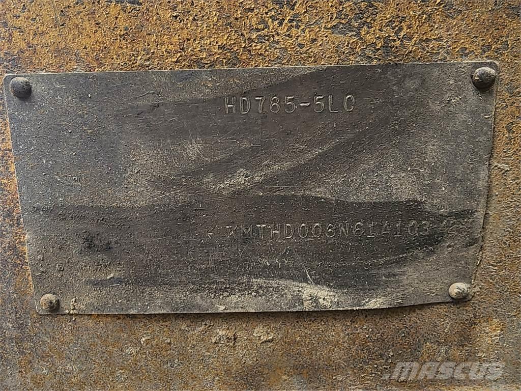 Komatsu HD785-5LC アーティキュレート式ダンプトラック