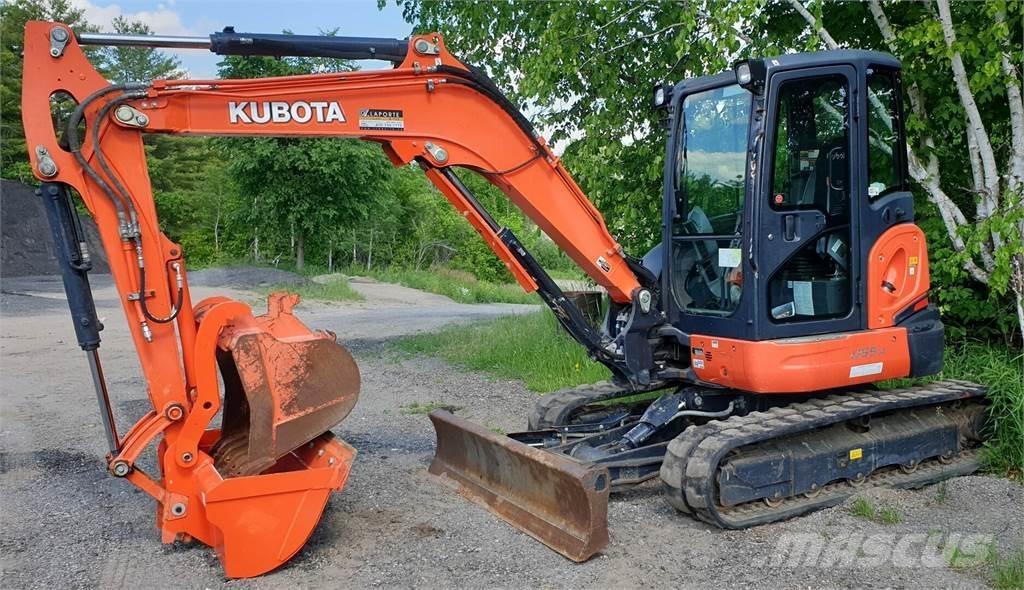 Kubota U55-4 ホイール式油圧ショベル（パワーショベル・ユンボ・バックホー）