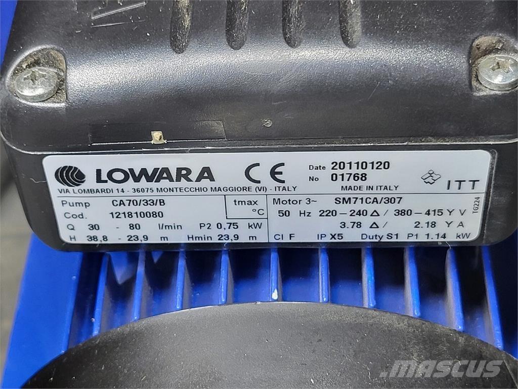  LOWARA CA70/33/B ウォーターポンプ