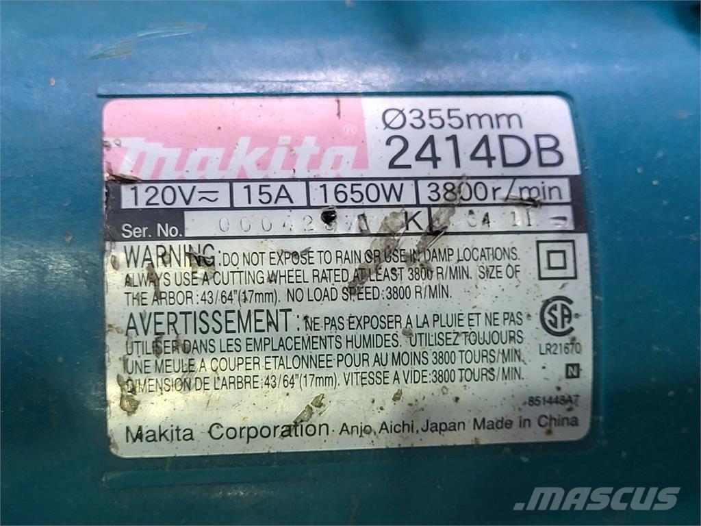 Makita 2414DB 建設機械 -　その他
