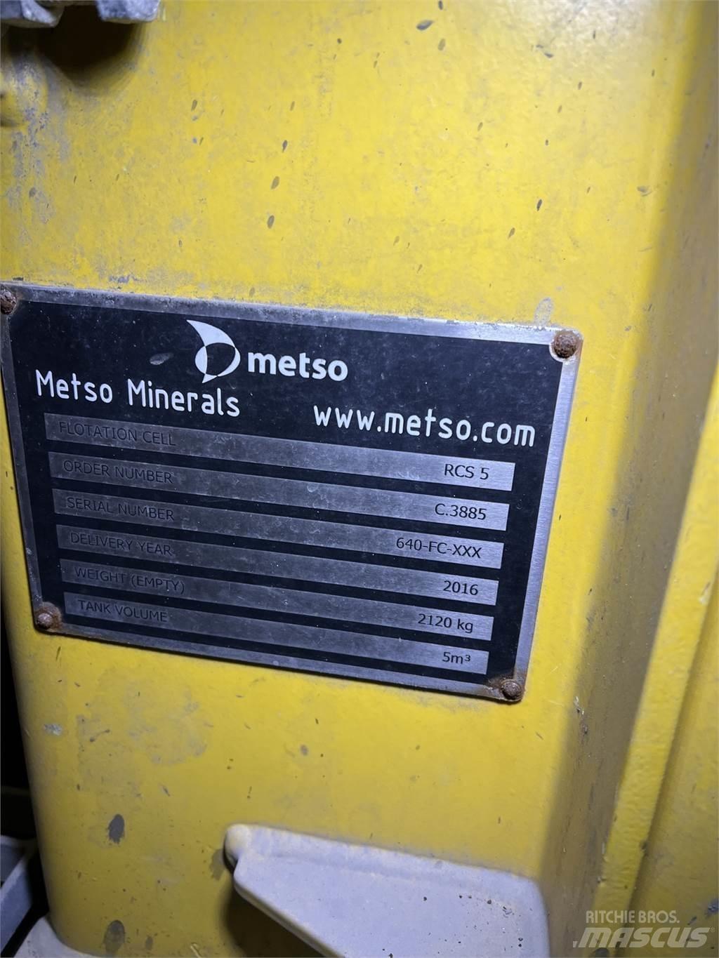 Metso RCS 5 他の地下設備
