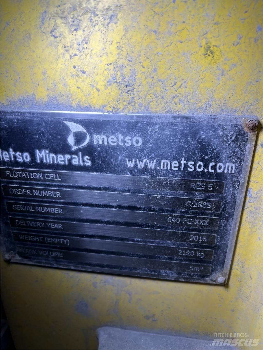 Metso RCS 5 他の地下設備