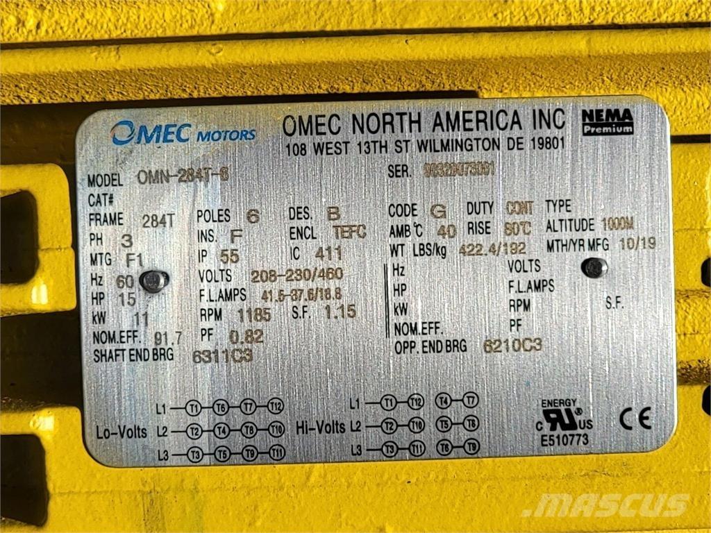  OMEC OMN-284T-6 産業用エンジン