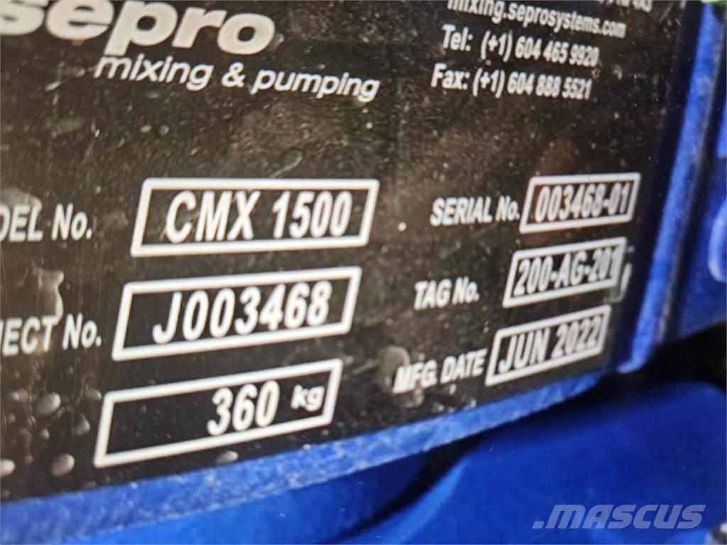  SEPRO CMX1500 ウォーターポンプ
