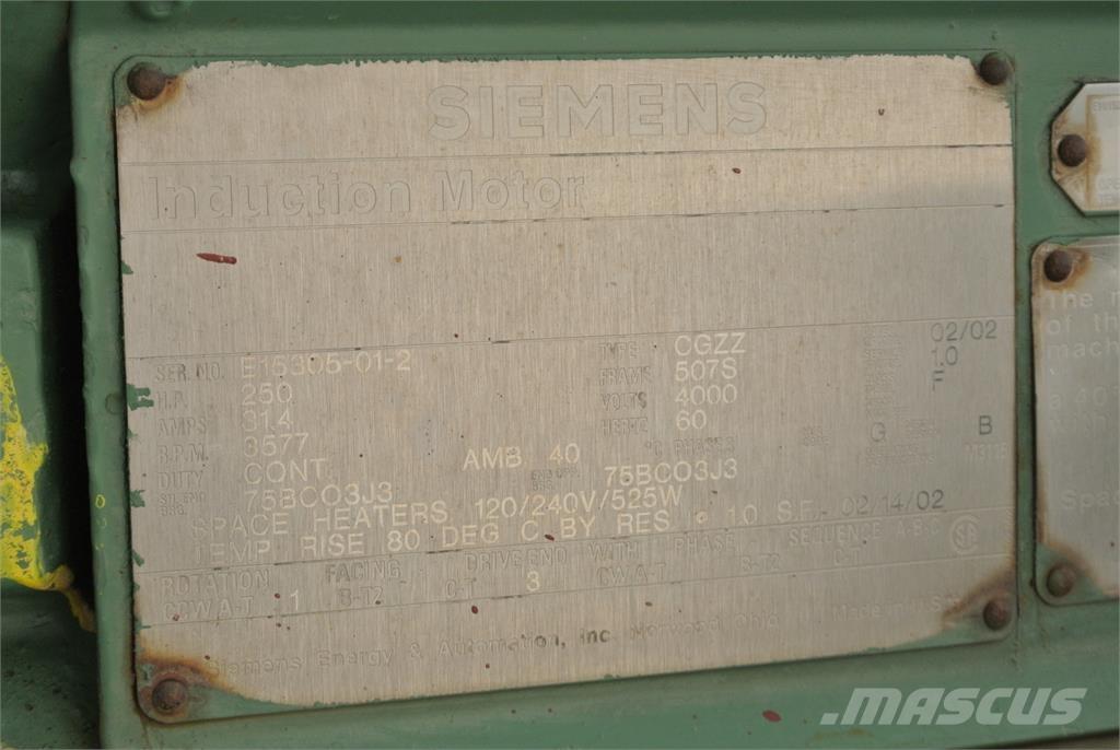 Siemens CGZZ 産業用エンジン