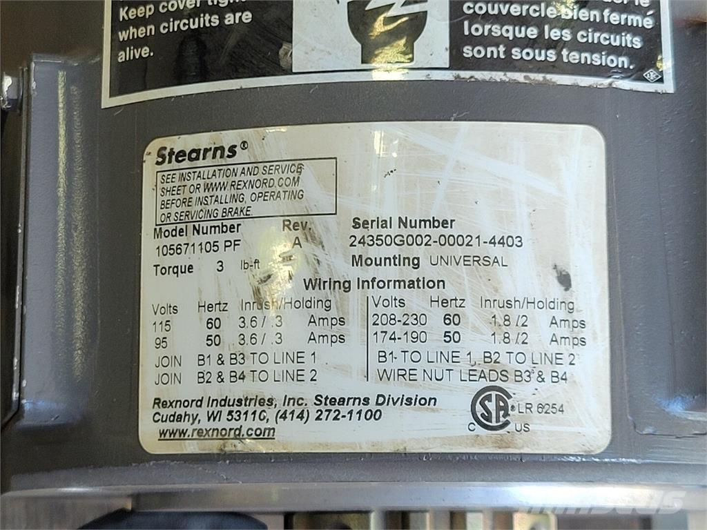  STEARNS 105671105PF 産業用エンジン