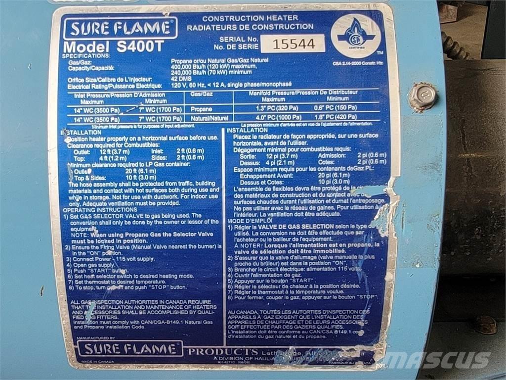  SURE FLAME S400T 加熱・解凍設備
