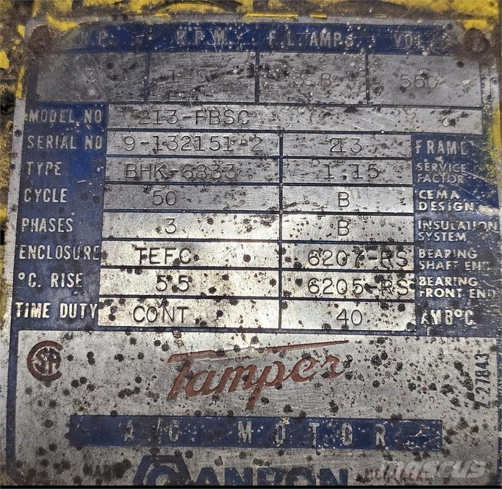  TAMPER 産業用エンジン