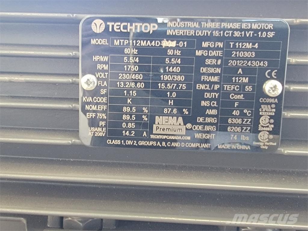  TECHTOP MTP112MA4D 産業用エンジン