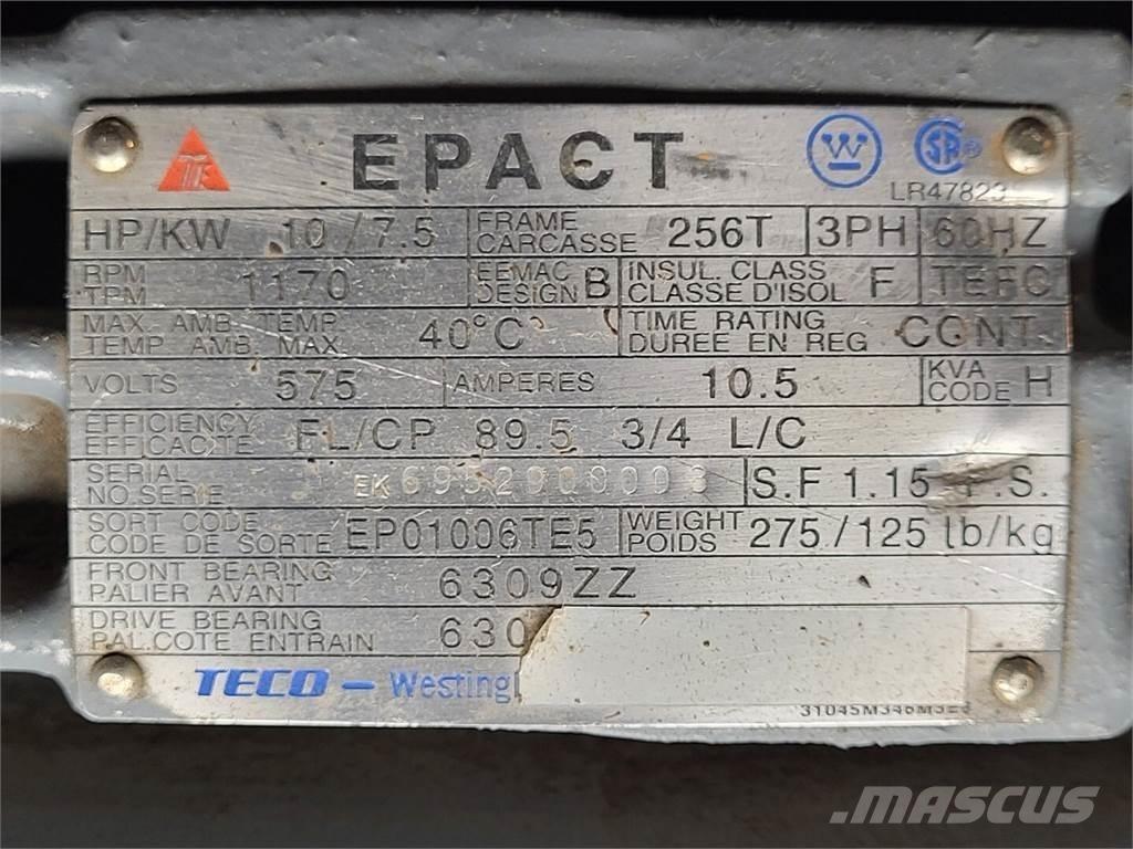  TECO-WESTINGHOUSE 産業用エンジン
