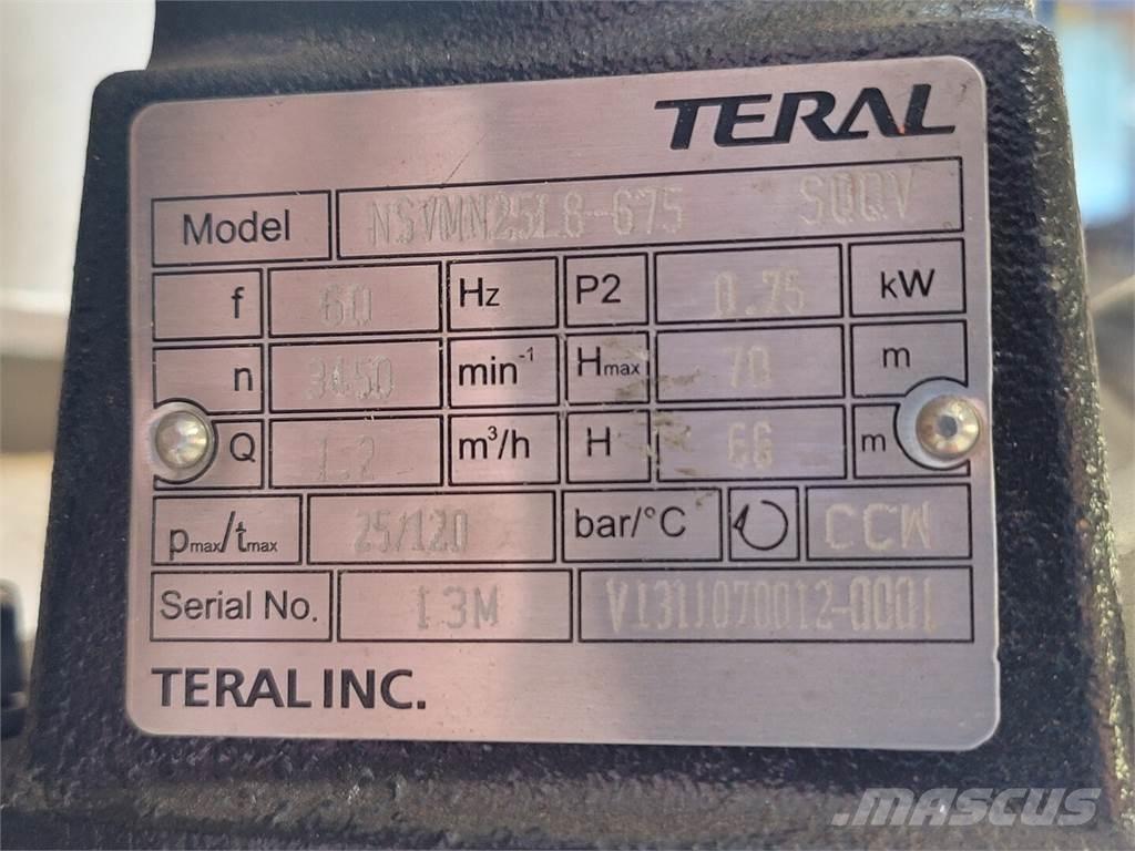  TERAL NSVMN25L8-675 ウォーターポンプ