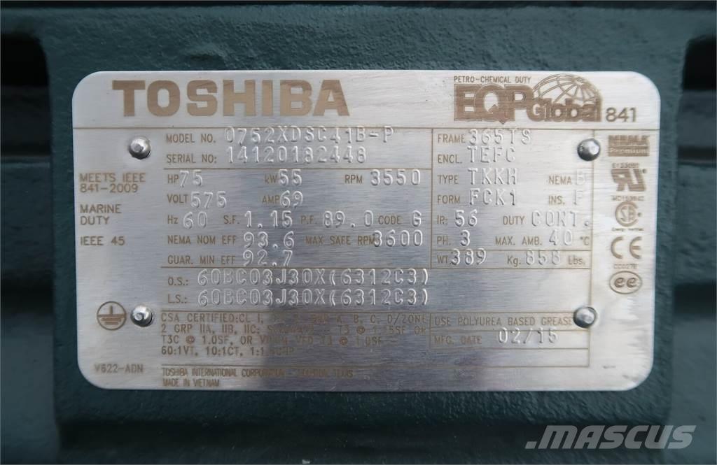  TOSHIBA 0752XDSC41B-P 産業用エンジン