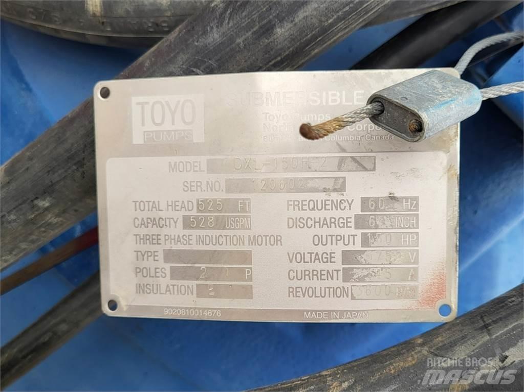 Toyo DXL 150H-2 ウォーターポンプ