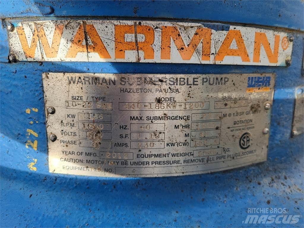 Warman 440-186KW-1200 ウォーターポンプ