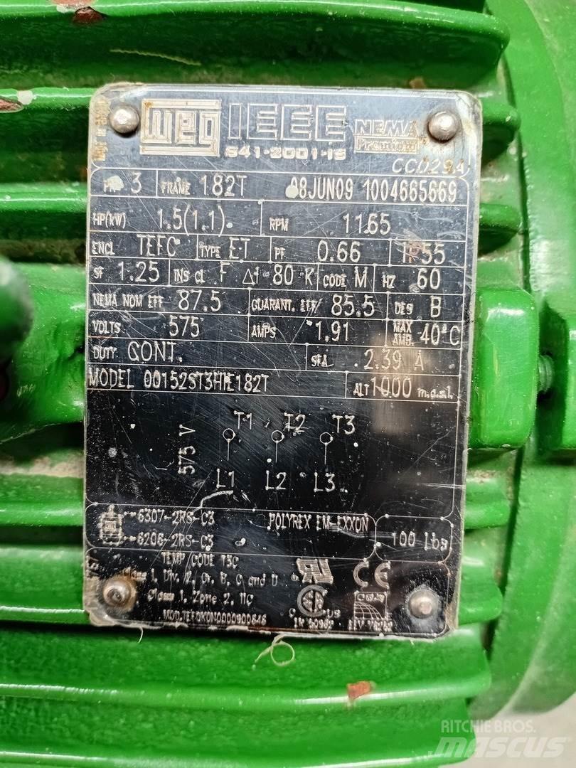  WEG 00152ST3HIE182T 産業用エンジン