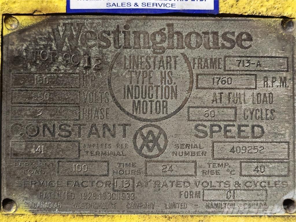 Westinghouse HS 産業用エンジン