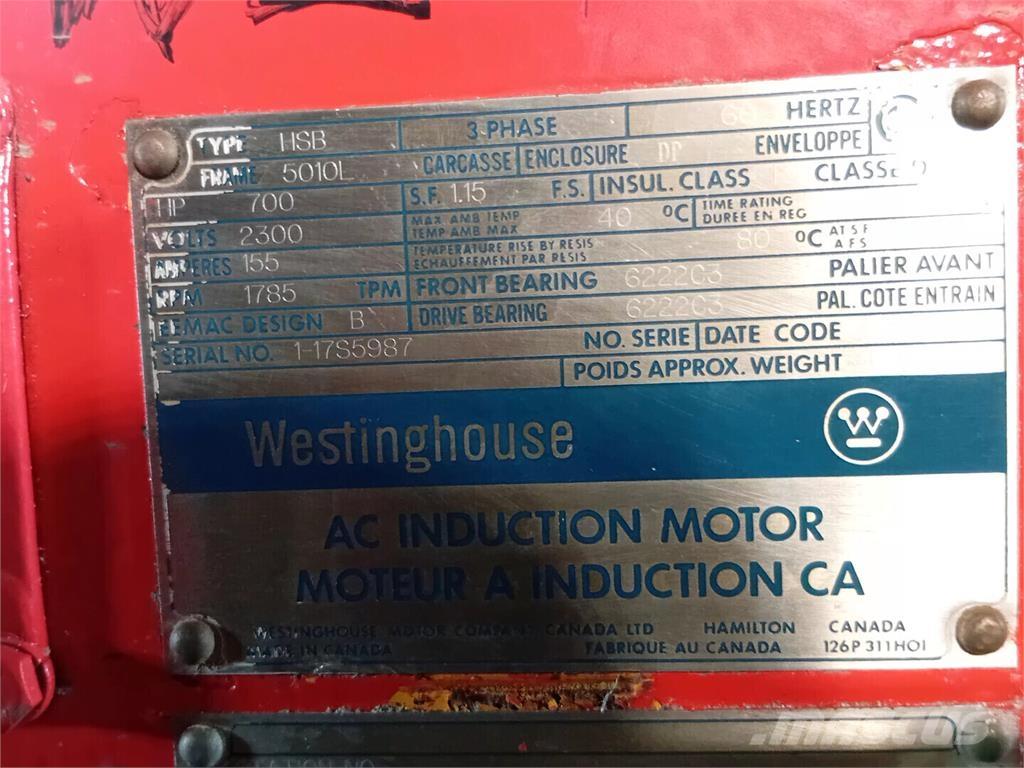 Westinghouse HSB 産業用エンジン