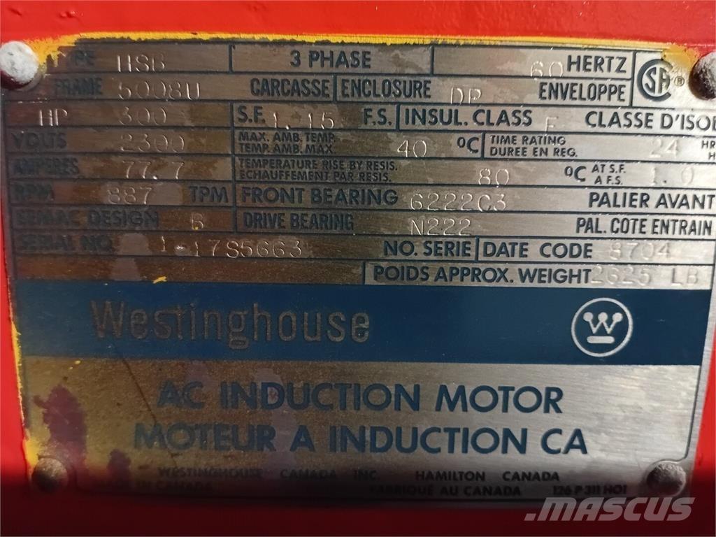 Westinghouse HSB 産業用エンジン
