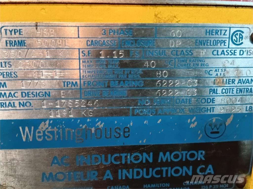 Westinghouse HSB 産業用エンジン