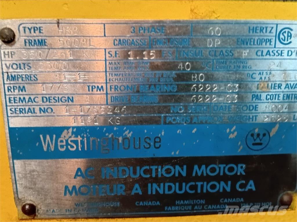 Westinghouse HSB 産業用エンジン
