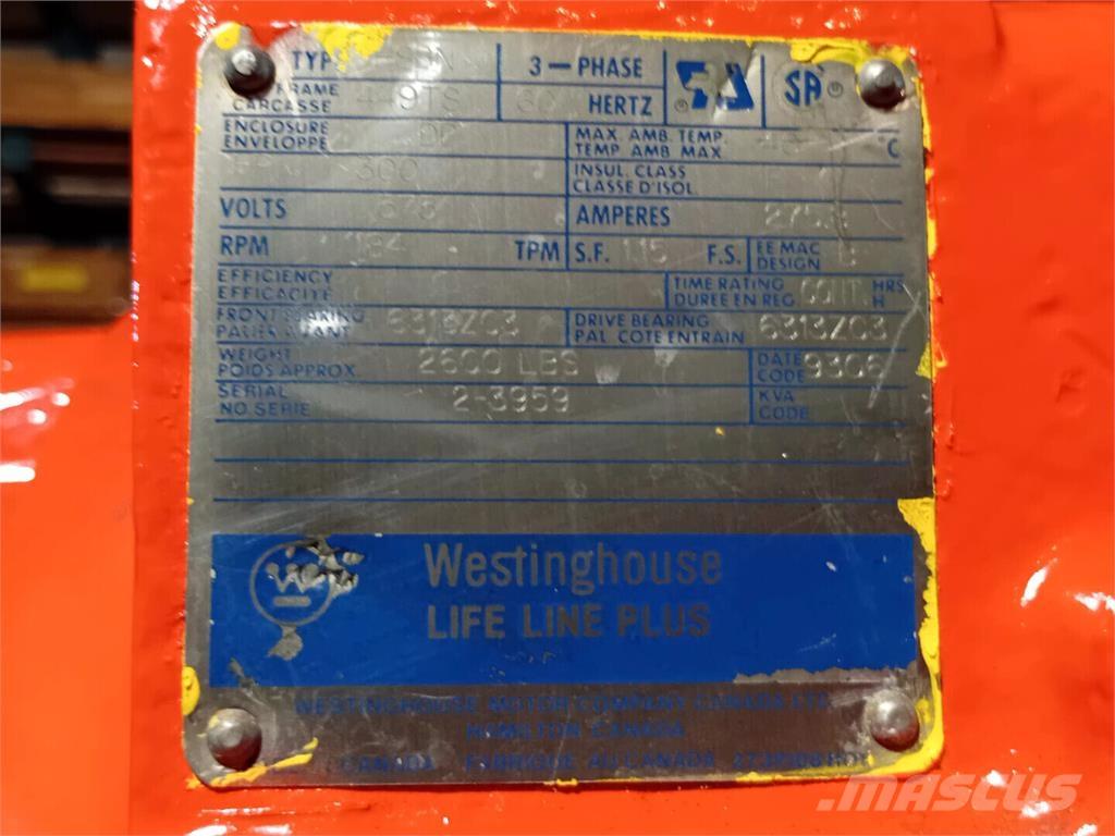 Westinghouse HSBN 産業用エンジン