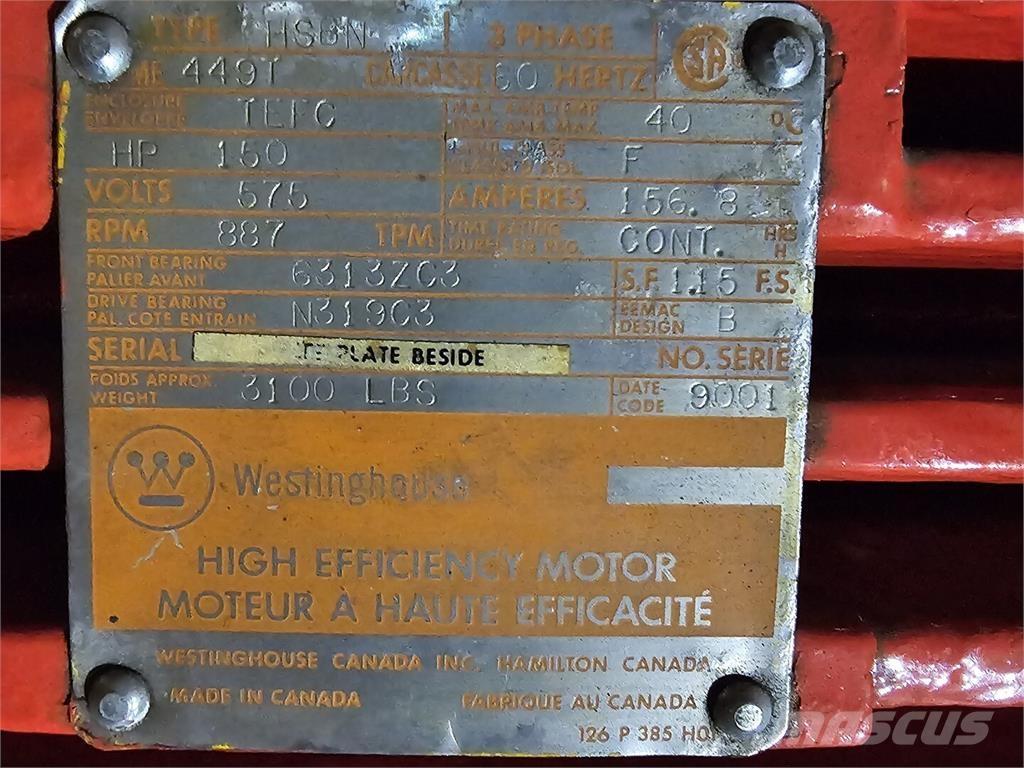 Westinghouse HSBN 産業用エンジン