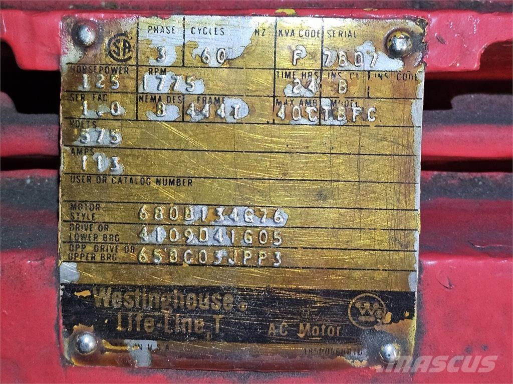Westinghouse TBFC 産業用エンジン