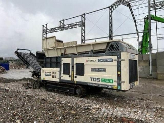 Terex TDS820 994 廃棄物シュレッダー