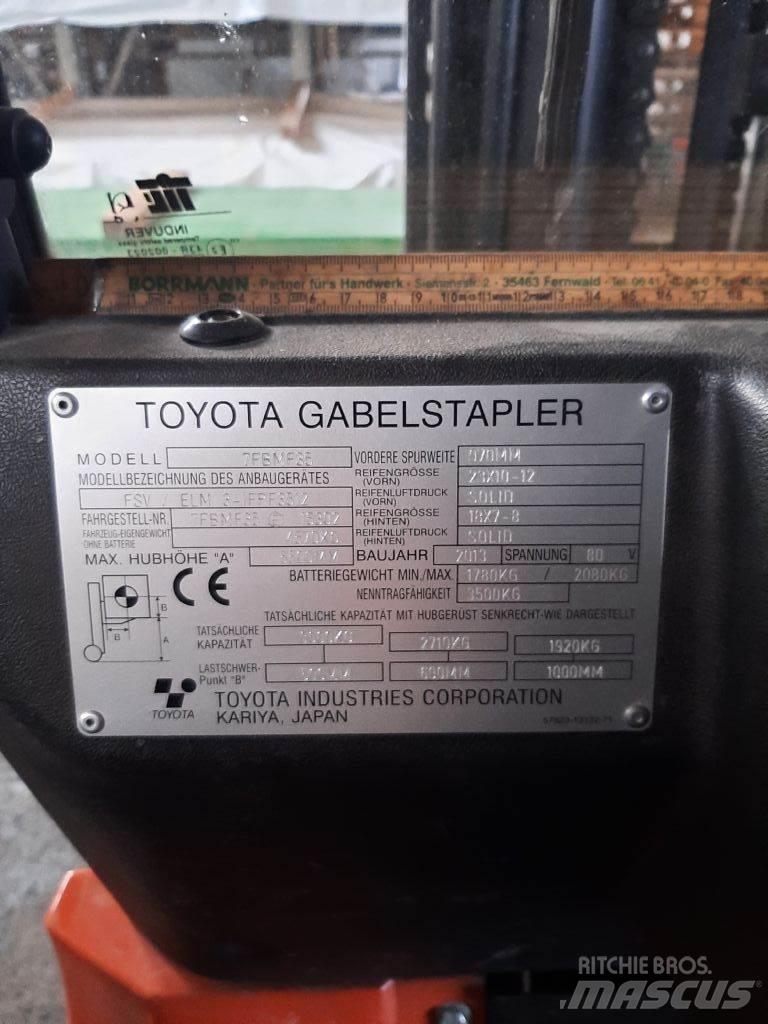 Toyota 7FBMF35 バッテリーフォークリフト