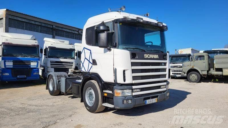 Scania 144L 460 中古トラクターヘッド | トレーラーヘッド