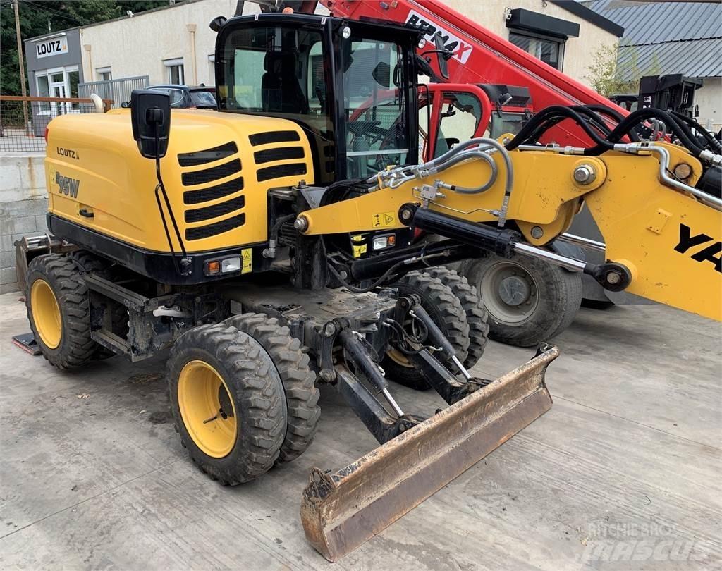 Yanmar B95W ホイール式油圧ショベル（パワーショベル・ユンボ・バックホー）