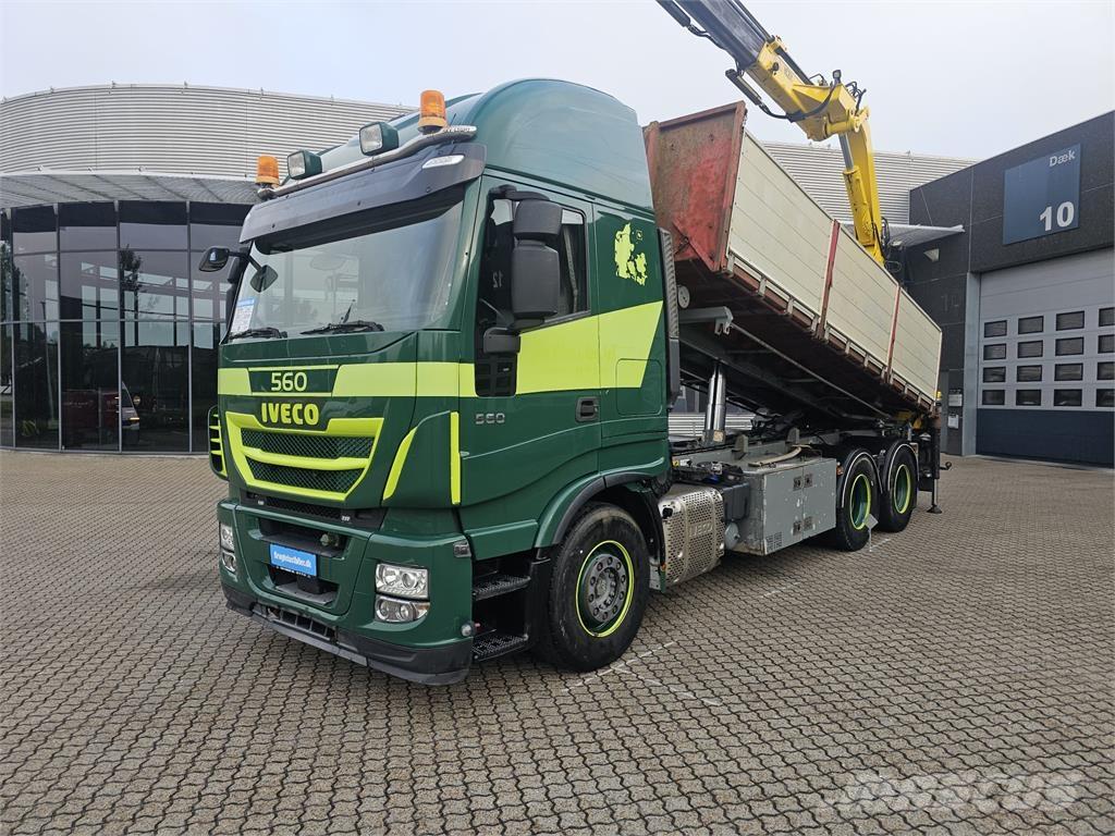 Iveco Stralis 560 6x4 ケーブルリフト着脱式トラック