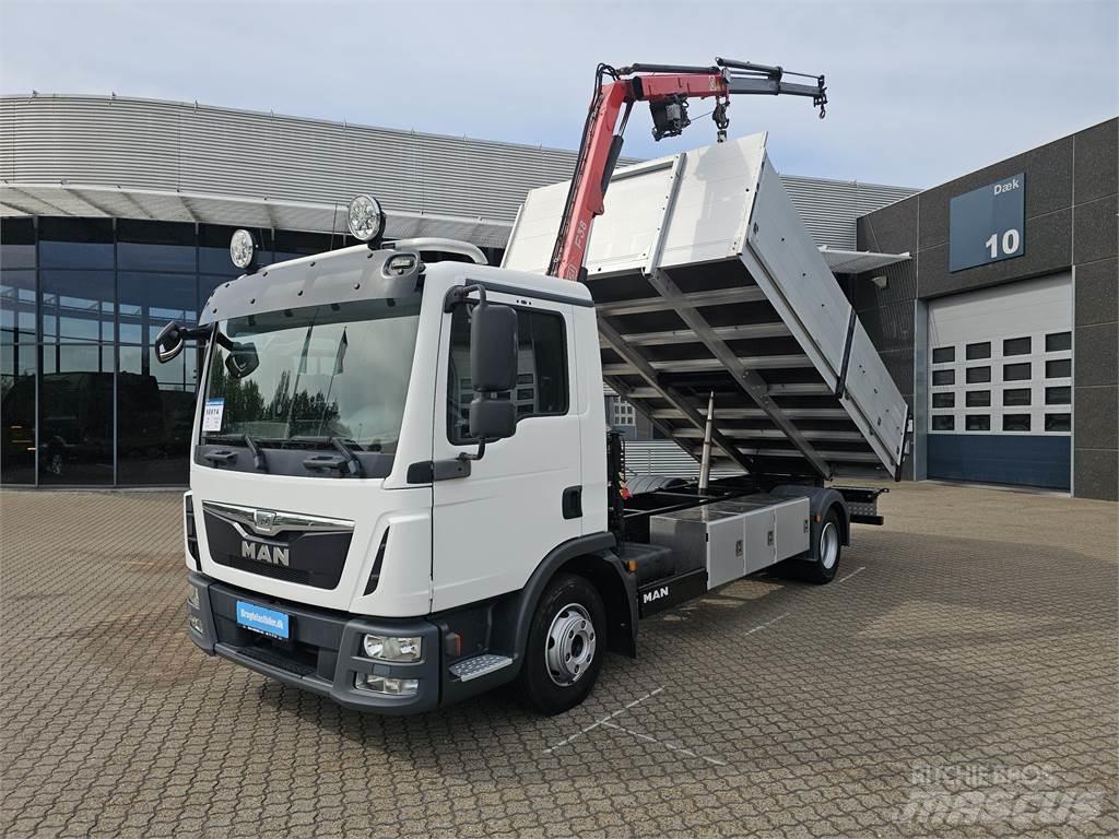MAN TGL 10.220 クレーントラック、ユニック車