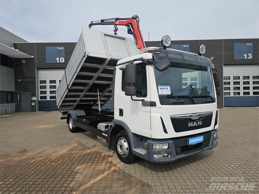 MAN TGL 10.220 クレーントラック、ユニック車