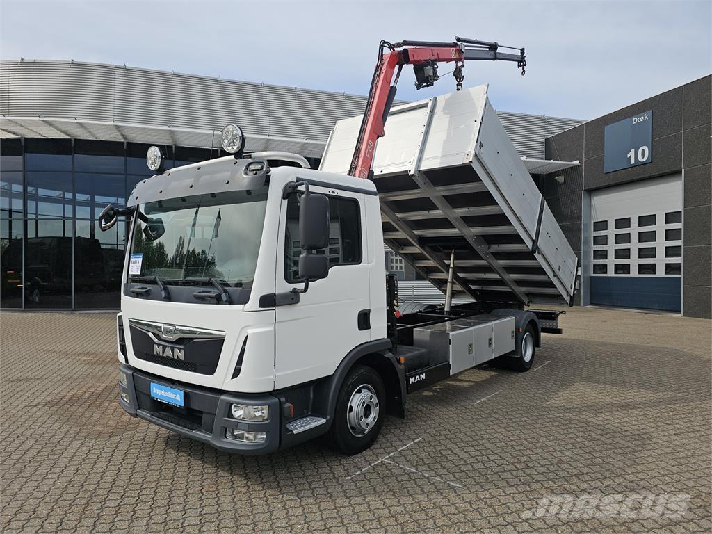 MAN TGL 10.220 クレーントラック、ユニック車