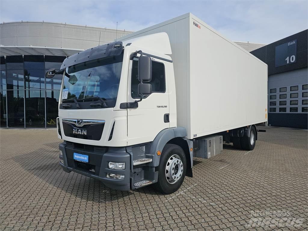 MAN TGM 18.290 ボックスボディー、ウイング、箱車