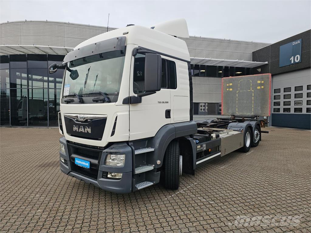 MAN TGS 26.500 6X2-4 コンテナ、海コン車