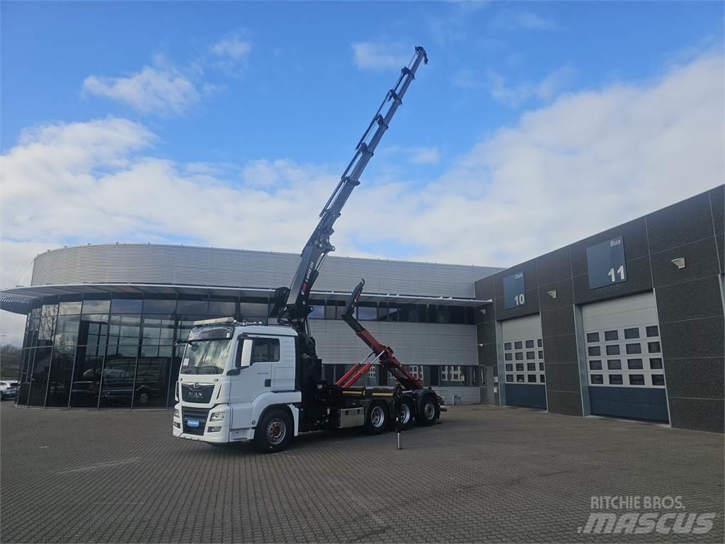 MAN TGS 35.500 ケーブルリフト着脱式トラック
