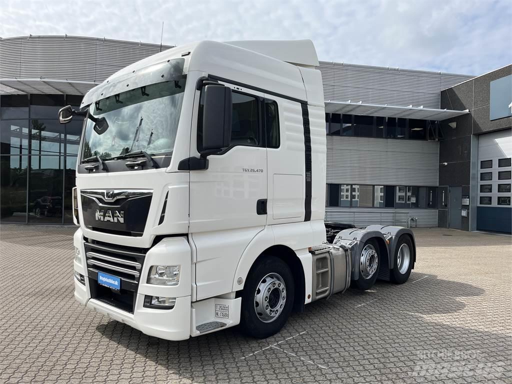MAN TGX 26.470 6x2-2 中古トラクターヘッド | トレーラーヘッド
