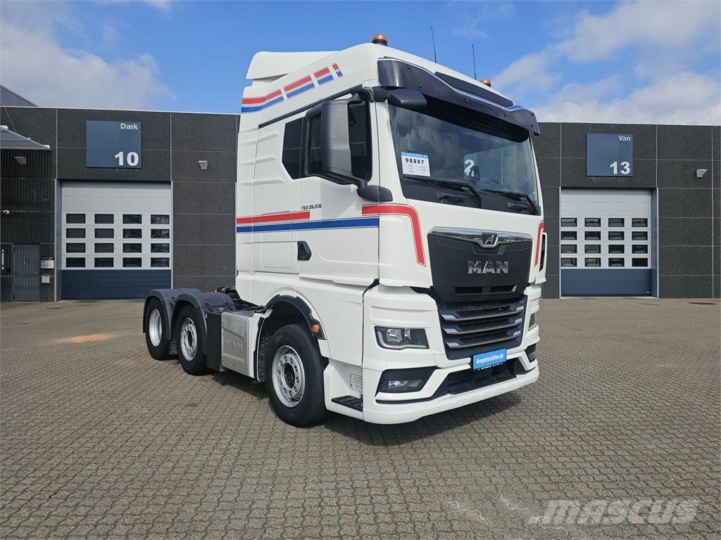 MAN TGX 26.510 hydraulik 中古トラクターヘッド | トレーラーヘッド