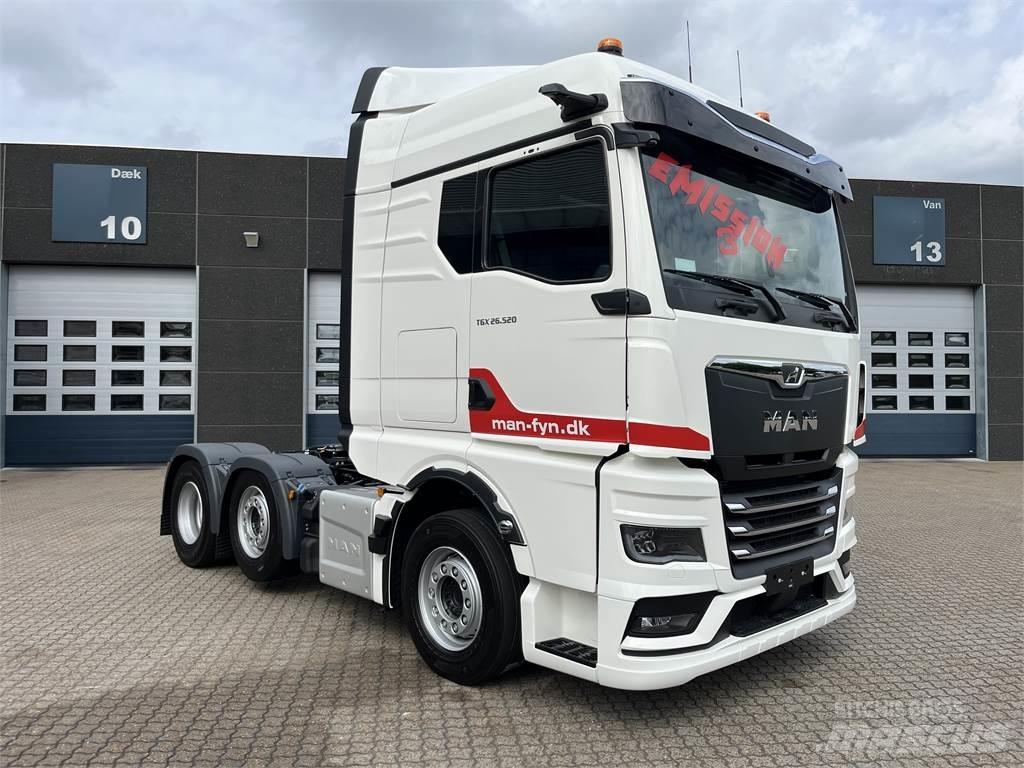 MAN TGX 26.520 中古トラクターヘッド | トレーラーヘッド