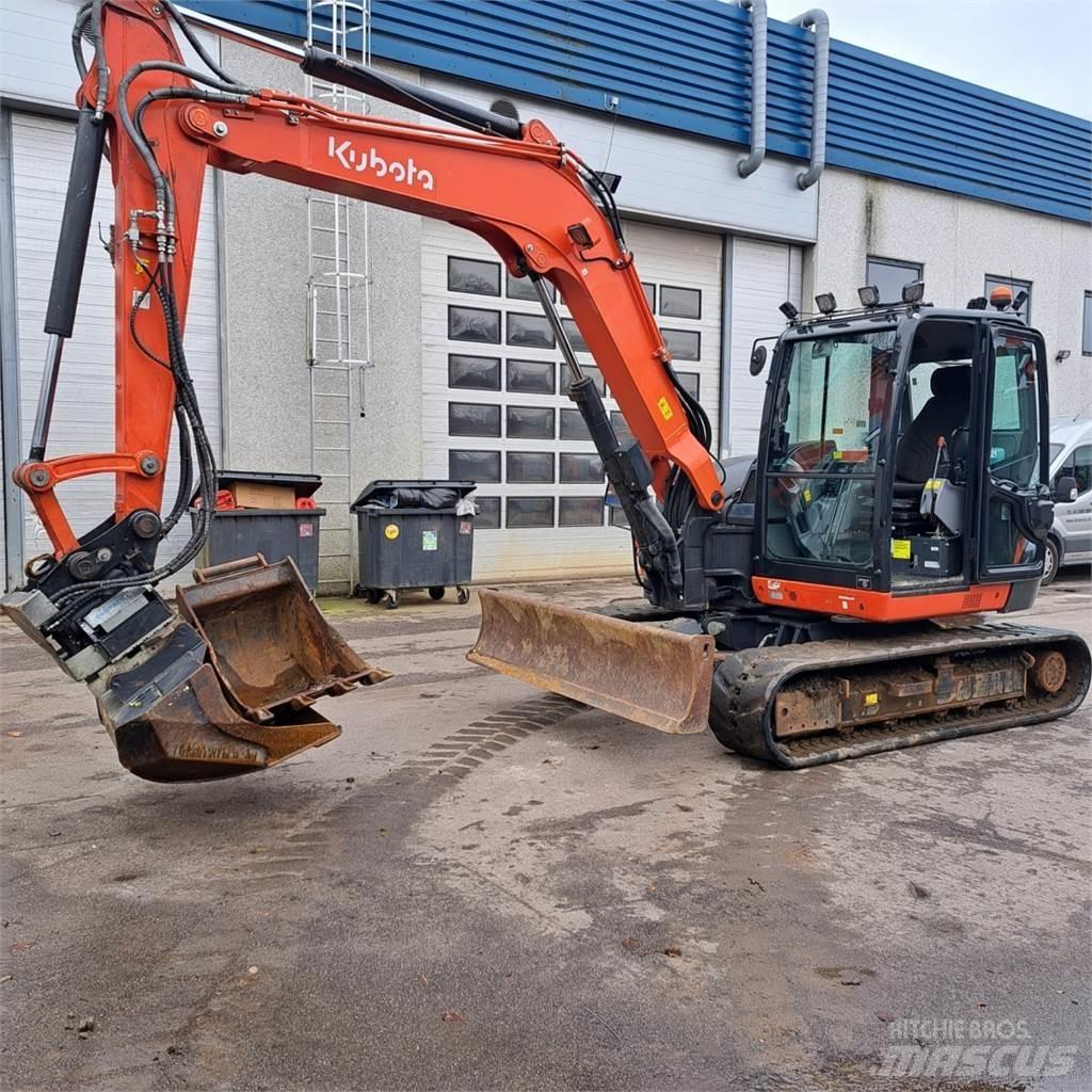 Kubota KX080-4 ミニ油圧ショベル 7t以下（ミニユンボ・ミニディガー）
