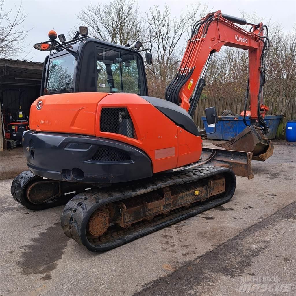 Kubota KX080-4 ミニ油圧ショベル 7t以下（ミニユンボ・ミニディガー）