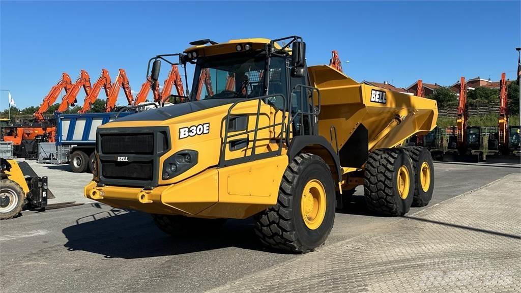 Bell B30E 6X6 サイト　ダンプ