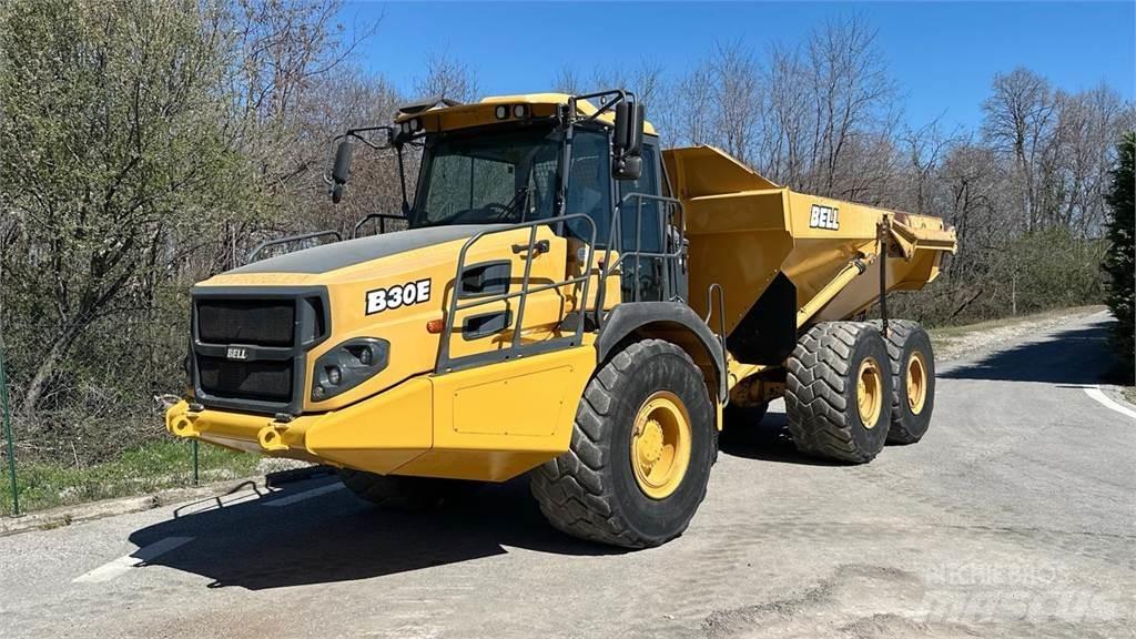 Bell B30E 6x6 サイト　ダンプ