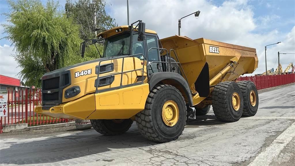 Bell B40E 6x6 サイト　ダンプ