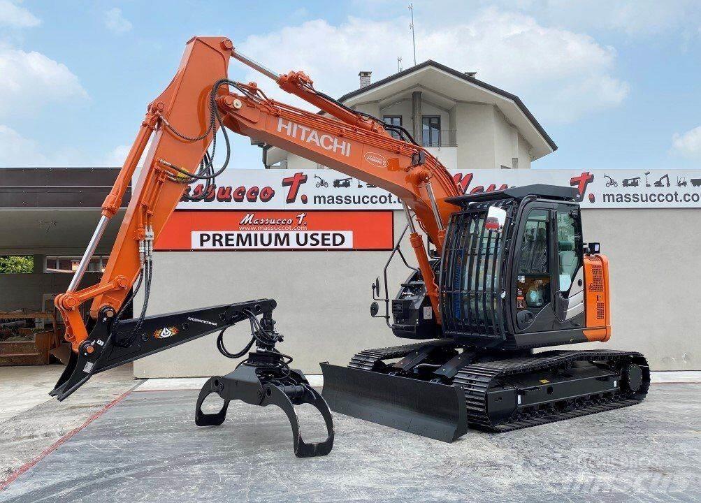 Hitachi ZX135US-6 林業油圧ショベル（パワーショベル・ユンボ・バックホー）