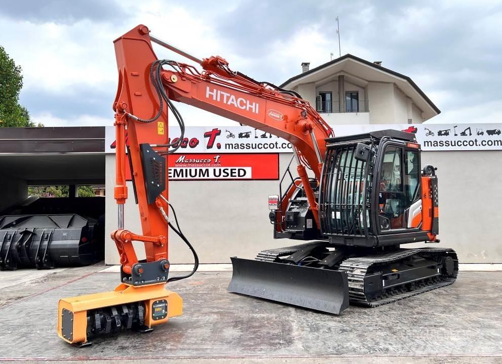 Hitachi ZX135US-7 林業油圧ショベル（パワーショベル・ユンボ・バックホー）